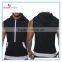 custom sleeveless hoodie, zipper hoodie, cotton sleeveless hoodie