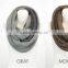 2016 Round Neck Warm Winter Loop Scarf, Roll Up Knit Infinity Scarf