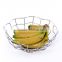 Home decoration metal wire Fruit Basket