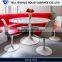solid surface eco-friendly cafe dining table acrylic dining table