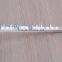 Slat Wall Display Hook Small Square Tube with Beads