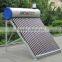 20 Tubes Acero Inoxidable Compact Non-Pressurized Solar Geyser With Water Automatically Small Tank