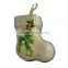 boots shape hanging tin decoration for Christmas gift for Christmas