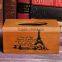 Wholesale popular Laser Cut Wood Craft Facial Tissue Box Made In China