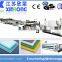 Pe pc pp hollow profile extruding making machine
