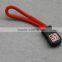 Plastic latest design printed garment accessories zipper puller