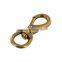 7/16" Antique Brass, Hook up Snap, Spring Loaded Hook,snap Hooks