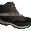 top design leather hiking shoes men high cut with waterproof effect