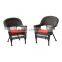 Elegant Hotel Restaurant Waterproof Patio Dining Wicker Garden Line Stacking Chair