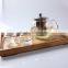 500ml  china supplier resuable wholesale glass teapot with stainless steel strainer/infuser