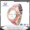China Manufacturer Christmas Promotion Quartz Kids Gift Colorful Watch For Girl