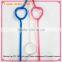 Crazy Party Funny Kids PVC Art Drinking Straw Food-grade Plastic Straws