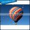 giant hot air balloon with nacelle for air walking, hangging