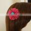 Baby girl polyester grosgrain layered flower design hair band