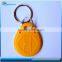 RFID 13.56mhz clear plastic control key tag/key tags s50