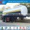 China brand chemical fuel semi-trailer 2 axles chemical oil tank semi trailer