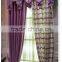 Unique home fashion US purple linen window curtain drapery and pelmet drape valance