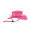 Soft Textile Sport UV-protection Floppy Hat With String