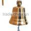 brass ship bell A8-019 , polishing and smooth surface provide high quality looking