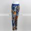 F5W30027 Blue Knit Trousers For Women