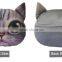 QQ Pet Factory Small Animal Cat Face Pillow Short Plush Cushion Pillows