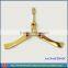 TPU gold metal plating decoration shoe strap HT2020B