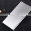 Deluxe ultra thin Mobile phone portable usb 20000mah power bank charger for iPhone, for Samsung