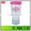 BPA Free 14 oz plastic beer cup with lid