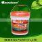 White semi-gloss Water Based Wood Paint