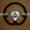 13 Inch MOMO Racing PU Steering Wheel With Horn Line