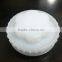 Clear plastic vacuum compressed bag for clothing