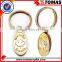 Most Welcomed Top Quality Logo Printed Metal Coin Holder Keychain,custom shape metal keychain,souvenir metal keychain