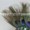 New beads peacock feather hair button party headwear