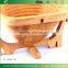 BK007/Eco-friendly folding bamboo fruit basket elephant shape bamboo fruit basket