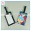 High quality wholesale custom silicone luggage tag, eco-friendly rubber luggage tag, pvc luggage tag