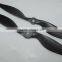 High Quality RC Plane Accessories 2 Blade Fast Black Electric Propellers Aperture 3.0-6.3 Propeller For Fixed-wing RC Aircraft
