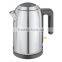 Stainless steelel portable hot water kettle with double safety protection for dry boiling