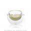 Double wall glass coffee mug
