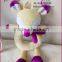 2016 New design cute safe and comfortable fashion customize baby plush animal toy