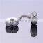 Cheap Safety Chain 925 Silver Round clasp Pave stones New Jewelry for Woman Bracelet s925 Logo gemstone silver jewelry A008