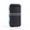 2016 New IP68 waterproof solar power bank charger 10000mah with dual led lamp and compass