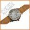 Bamboo wood watch ,Wooden watch & leather band watch