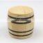 Pine wood cigar storage barrel,unfinished cigarette barrel,wooden storage barrel