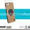 Fashion Design Real Wood Case for Iphone 6 6S, Wholesale Wooden Bamboo with Clothing Ultra Slim Cover for iPhone