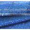 Polyester shiny blue sequin upholstery fabric Tulle Fabric for summer