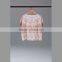 Digital printing hotfix rhinestone blouse/designer blouse