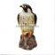 Full body birds ornaments taxidermy figurine garden falcon decoy