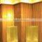 Metal decorative curtain for hotels