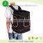 DXPB012 Expandable carry on travel sling fashion black dog backpack
