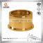 Custom China product transformer bushing machining part brass bushing with polishing